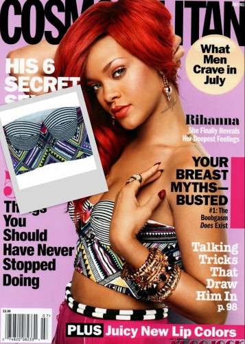 rihanna bikini body 2011. Rihanna covers the July/